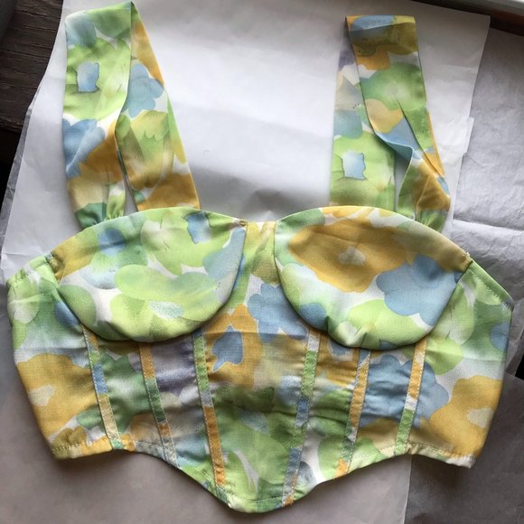 Cider Tops - NWOT Cider A Refreshing Summer Corset Top